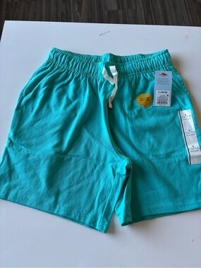 Cat & Jack Aqua/Turquoise Kids Drawstring Shorts